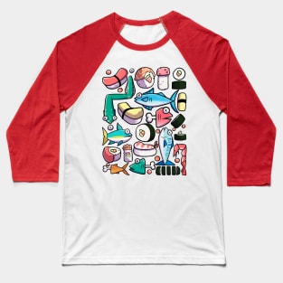 Sushi-Ya! Baseball T-Shirt